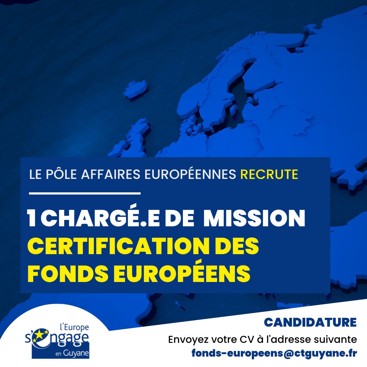 1 Chargeģ.e de mission certification des fonds europeģens