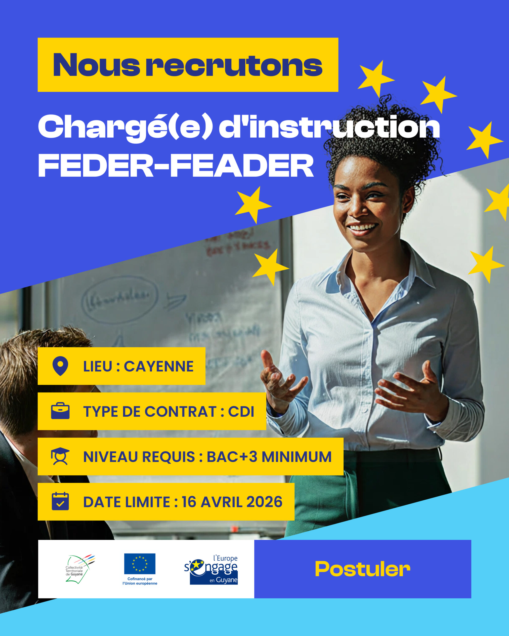 PAEI_Chargé d’instruction FEDER_Instagram_Feed_04-01-2026